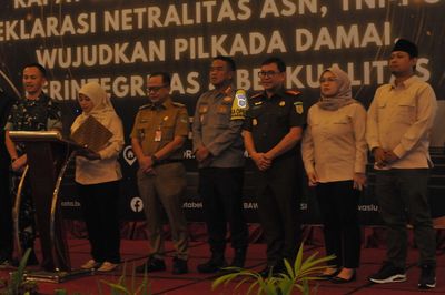 Bawaslu Kota Bekasi Gelar Deklarasi Netralitas ASN, TNI-Polri Untuk Awasi Pelaksanaan Pilkada