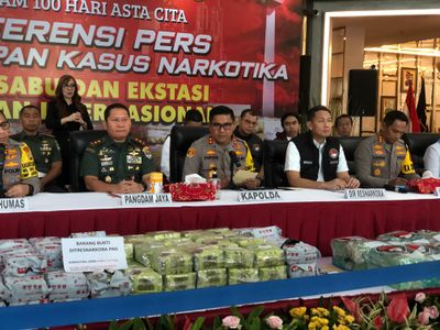 Sukseskan Asta Cita Presiden Prabowo, Polda Metro Tangkap 4 Tersangka dan Sita 200 Kg Lebih Sabu-Sabu