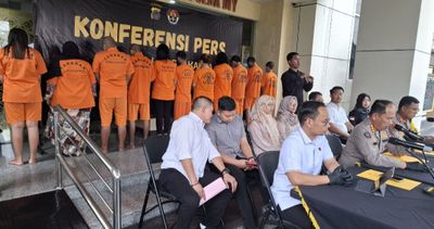 Polda DIY Bekuk 11 Tersangka Kasus Perdagangan Orang: Paling Lama 15 Tahun Penjara