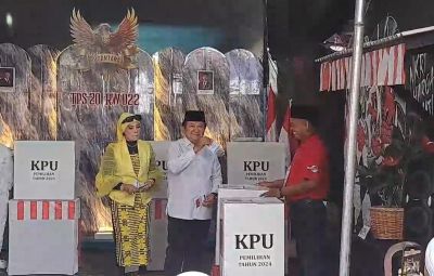 Cabub Cawabup Jember Hendy-Gus Firjaun Coblos di Lingkungan Rumah: Mudah-mudahan Bisa Kondusif
