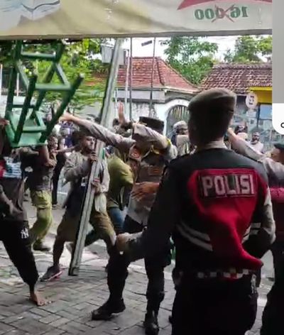 Ricuh Aksi 1 Desember di Jogja, Sultan HB X : Menyimpang dari NKRI, Sudah Melewati Batas