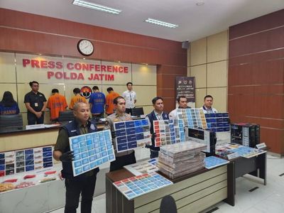Siber Polda Jatim Bongkar Situs Judol Jaringan Internasional, Omzet Capai Rp200 Miliar