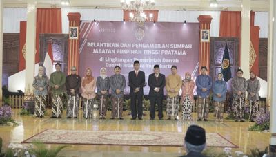 Sri Sultan Lantik 6 Kepala Pimpinan Tinggi Pratama DIY