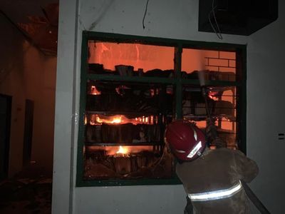 Gedung Eks Dinkes Bojonegoro Kebakaran, Arsip Milik Perpustakaan Hangus