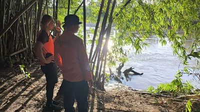 Bocah Umur 7 Tahun Hilang Diduga karena Hanyut Terbawa Arus Sungai Bedadung