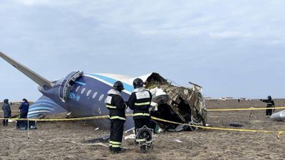 Kanselir Jerman Tuding Perang Rusia-Ukraina Penyebab Kecelakaan Pesawat Azerbaijan Airlines