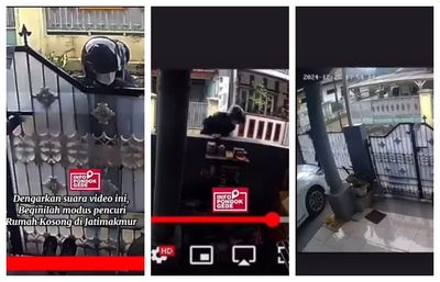 Viral Aksi Pencurian Modus Ketok Pager di Pondok Gede, Pelaku Diburu Polisi