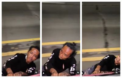 Viral! Video Tukang Palak yang Terbawa Sopir Truk Bikin Netizen Heboh