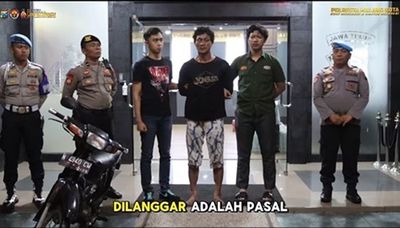 Inilah Fakta-Fakta Motif Pengendara Motor di Kota Malang Rusak Tulisan Taman Galunggung!