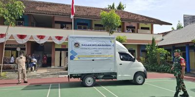 Siswa SD di Sleman Antusias Dapat Makan Bergizi Gratis, Kepala Dapur Sampai Menangis