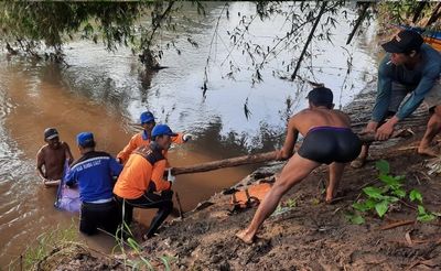 Korban Suami Kejadian Pasutri di Jember yang Hanyut di Sungai Ditemukan Kondisi Membengkak