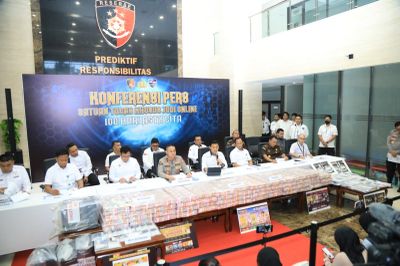 Bareskrim Bongkar 3 Kasus Besar Judol Sindikat Internasional, Aset Rp61 M Berhasil Disita