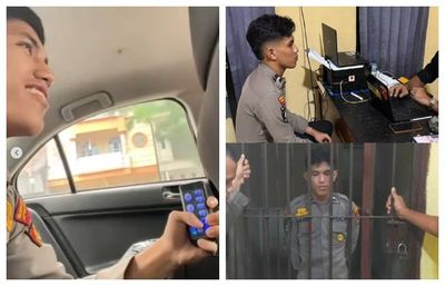 Viral Aksi Polisi Jambi Mainkan Sirine Sambil Nyengir Berakhir Mendekam Dibalik Jeruji