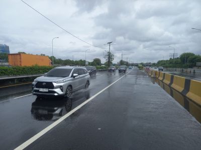 Ada Genangan di Tol Sedyatmo Arah Bandara Soetta, Tol JORR 2 Jadi Alternatif