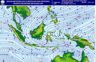 BMKG Juanda Minta Masyarakat Jatim Waspada, Ada Peningkatan Kecepatan Angin hingga 2 Februari