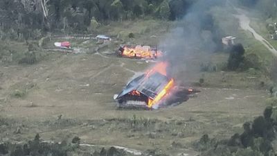 Gedung SMP di Papua Dibakar KKB, Satgas Damai Cartenz Gelar pengejaran