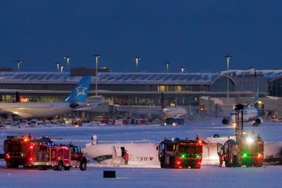 Fakta-fakta Pesawat Delta Airlines Jatuh di Kanada: 3 Orang Luka Parah!
