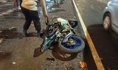 Laga Kambing Pikap Vs Motor CBR, Sepasang Kekasih Meninggal Dunia