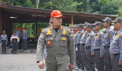 Demi Tingkatkan Disiplin hingga Mental, Satgas Linmas Kota Yogyakarta Ikut Pelatihan dengan Kopasgat TNI AU