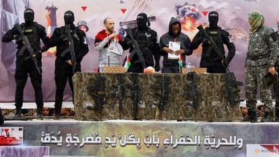 Hamas Bebaskan 6 Warga Israel dalam Pertukaran Sandera di Bawah Gencatan Senjata