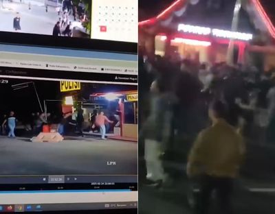 Mapolres Tarakan Diserang Sejumlah Orang yang Diduga Prajurit TNI, Video Detik-detik Penyerangannya Viral!