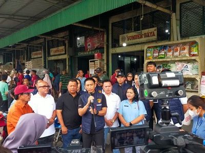 Sidak Pasar Induk Cipinang, Polda Metro Tegaskan Bakal Tindak Pedagang Mainkan Harga Pangan