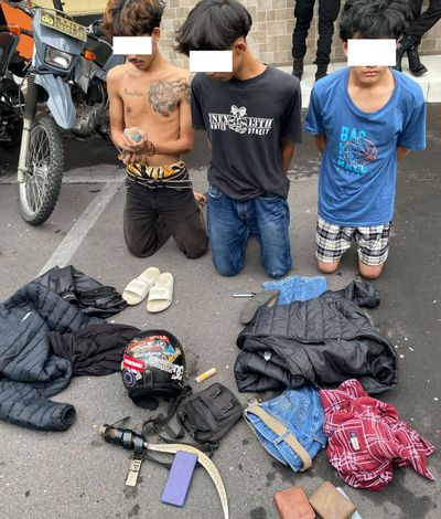 Begini Kronologi Polresta Yogya Amankan Tiga Remaja Bawa Celurit