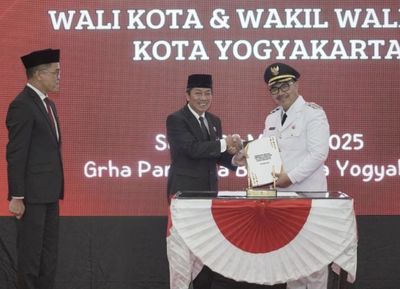 Serah Terima Jabatan Wali Kota dan Wakil Wali Kota Yogyakarta, Sugeng: Harap Bisa Akhiri Masalah Sampah