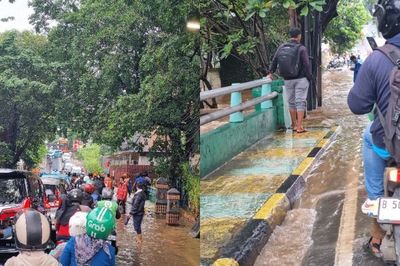 Jakarta Dikepung Banjir, Ribuan Warga Mengungsi di 11 Lokasi Pengungsian