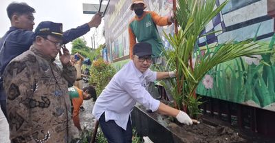 Wali Kota Yogya Hasto Wardoyo Sulap Depo Jadi Taman