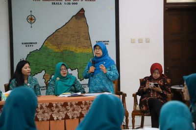 Laksanakan Bimtek Kelembagaan, Ketua TP PKK Sleman Ajak Pengurus Untuk Bentuk Budaya Disiplin