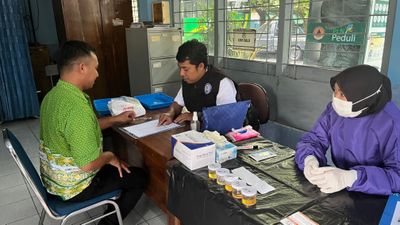 Sebanyak 41 Awak Bus Terminal Condongcatur Lakukan Tes Urine Hari Ini, Tidak Ada yang Positif Tetapi...