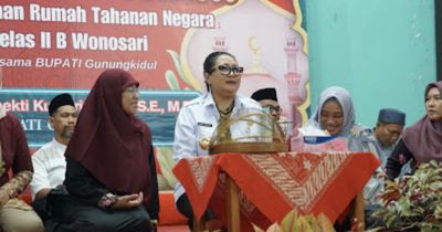 Safari Ramadan Bupati Gunungkidul Endah di Lapas Kelas IIB, Ingatkan Momen Bertaubah