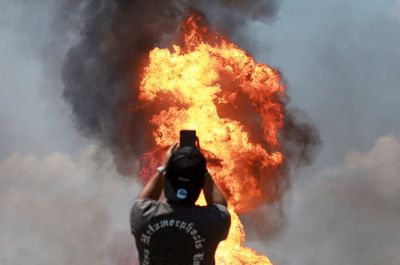 Pipa Gas di Malaysia Meledak, Bola Api Besar Tampak di Langit: 33 Orang Terluka!