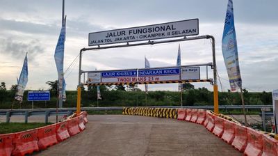 Persiapan Arus Balik Lebaran, Tol Jakarta-Cikampek 2 Selatan Dioperasikan Mulai Hari Ini
