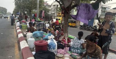 Korban Gempa Myanmar Tidur di Jalanan, Kekurangan Makanan dan Air
