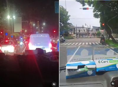 Viral Ambulans Bawa Pasien Ogah Terobos Lampu Merah, Alasannya Takut Kena E-TLE