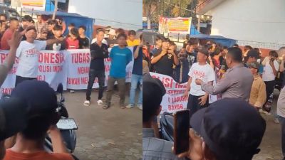 Serahkan Maling ke Polisi Malah Dilepas, Warga Indramayu Geruduk Mapolsek Cikedung