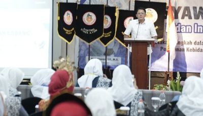 Buka Muscab IBI, Wabup Sleman Apresiasi Peran Bidan dalam Program Kesehatan Pemerintah