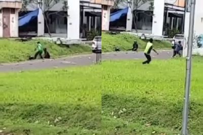 Aksi Viral 2 Curanmor Gasak Ninja di Kosan Tangerang, Sempat Lepas Tembakan 5 Kali