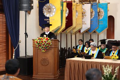 Prof. Suherman Dikukuhkan jadi Guru Besar Bidang Kimia Analitik dan Lingkungan, Pidatonya Singgung Kualitas Air Minum