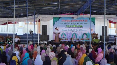 Pesan Wabup Gunungkidul Joko Prawoto Dalam Acara Halal Bihalal Ponpes Tepus