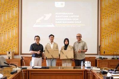 UGM Berikan Bantuan Laptop Kepada Mahasiswanya yang Tak Mampu
