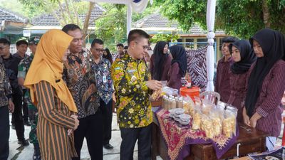 Pesan Wabup Joko Hadiri Puncak HUT ke-35 SMA Negeri 1 Rongkop Gunungkidul