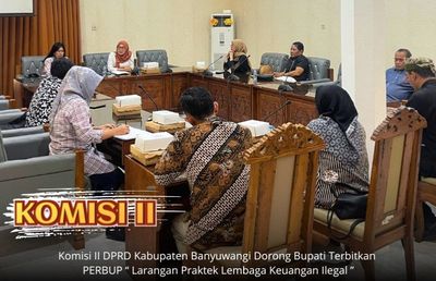 DPRD Banyuwangi Desak Pemerintah Tindak Tegas Rentenir Berkedok Koperasi