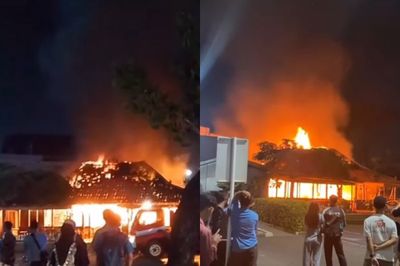 Resto Bali nDeso di Bekasi Terbakar, Polisi Duga Kebocoran Gas Jadi Faktor Kebakaran