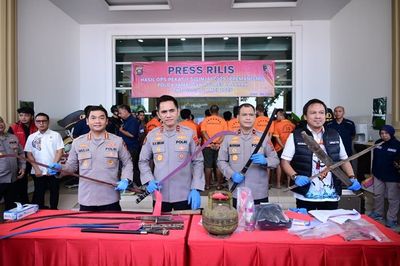 Di Jambi, Polisi Gulung 274 Pelaku Premanisme Diantaranya Ada yang Ditahan