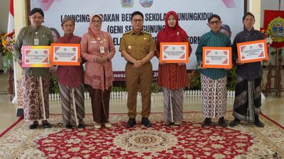 Wabup Gunungkidul Resmikan Gerakan Geni Seko Gunung , Apa Itu?