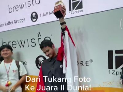 Bayu Prawiro, dari Fotografer Kini Jadi Barista Juara 2 World Brewers Cup 2025