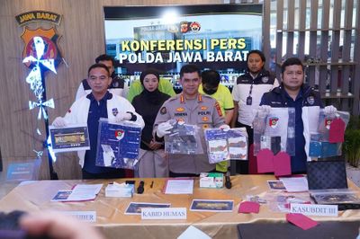 Polda Jabar Ciduk Marketing 3 Situs Judol di Tangerang, Beraksi Pakai Akun Fanpage Coach STY